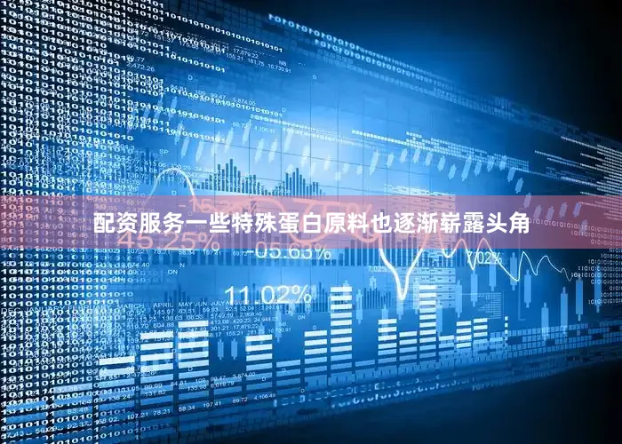 配资服务一些特殊蛋白原料也逐渐崭露头角